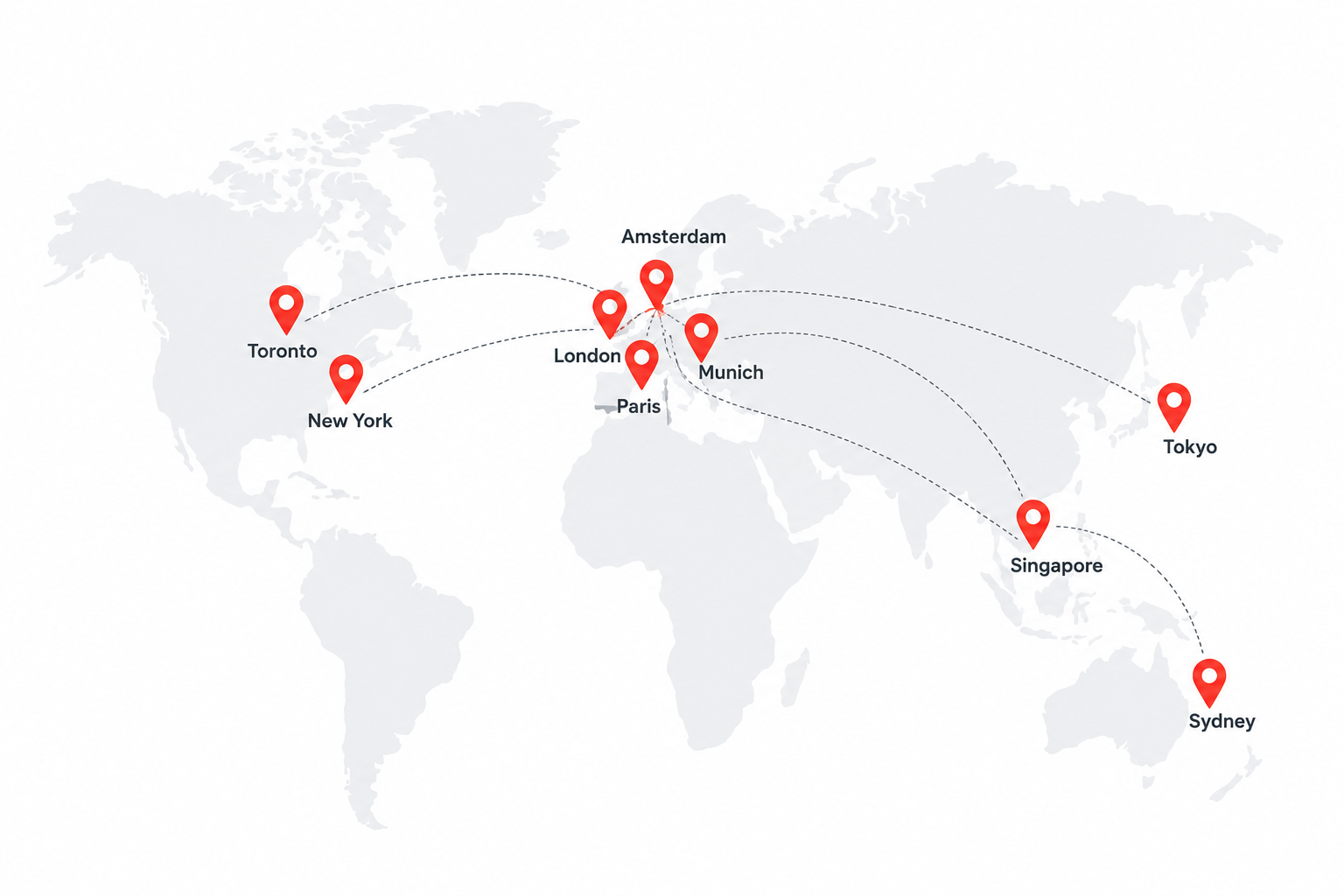 Global patent attorney network map
